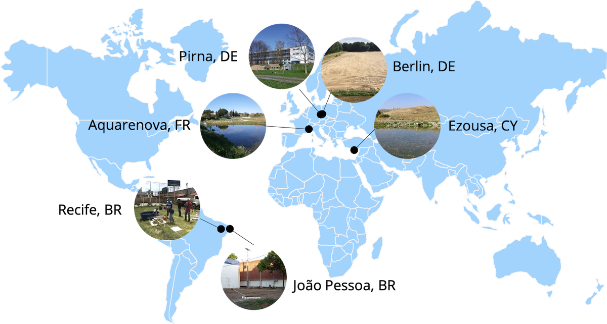 Case studies map – SMART-Control